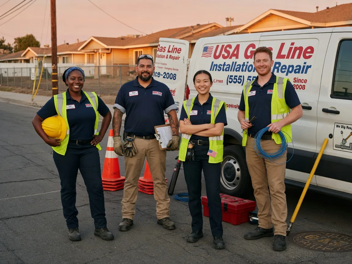 Gas Line Installation company in Davis Creek, CA